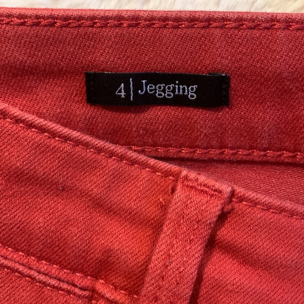 ๐๐งก Classic Talbots denim Jegging, dark salmon 4 - Picture 6 of 6